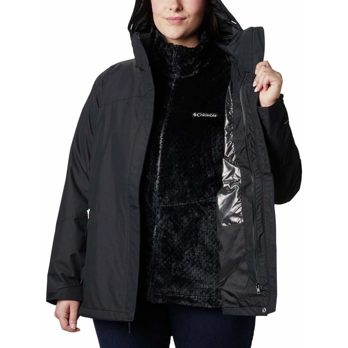 Columbia Women's Bugaboo II Fleece Interchange Jacket - Image 2
