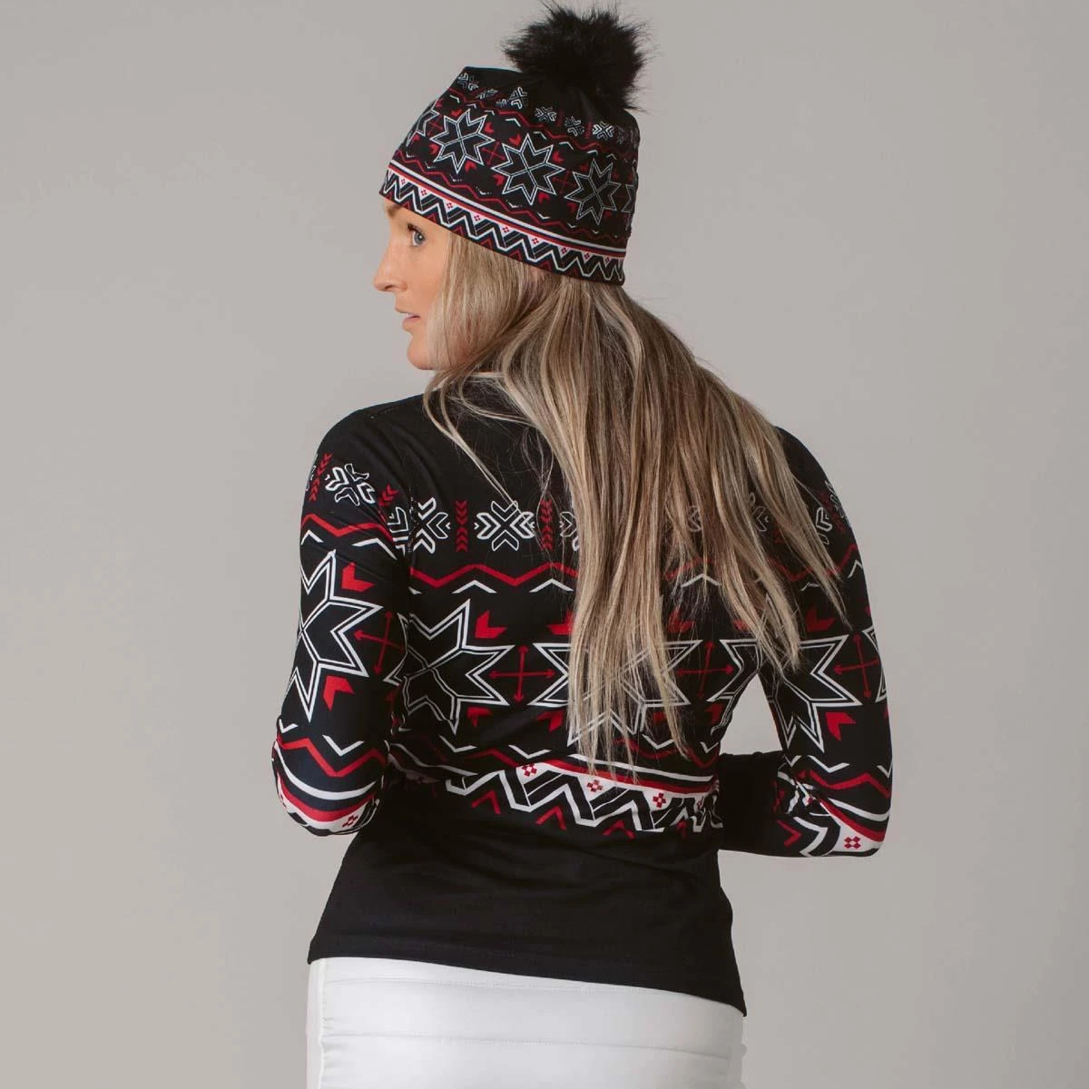 Krimson Klover Women's Snowbank Zip T-Neck - Image 3