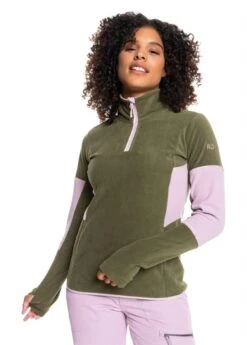 Roxy Women's Sayna Polar Fleece Half Zip