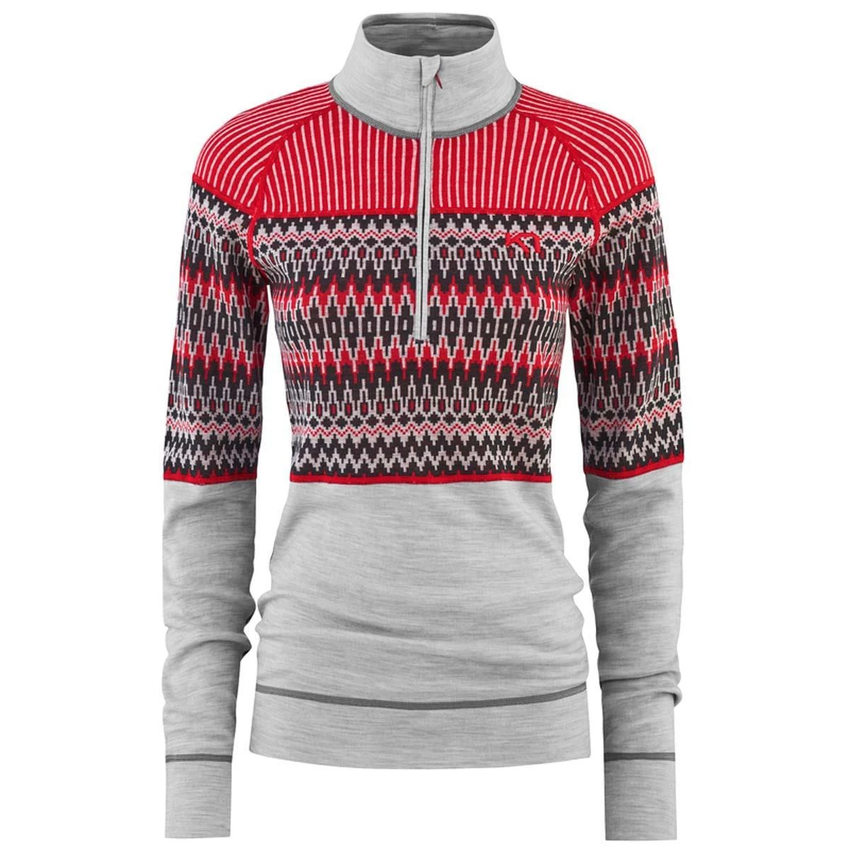 Kari Traa Silja Wool Baselayer Half Zip Top - Image 3