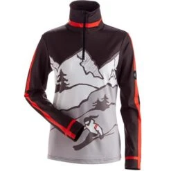 Nils Women's Snowbird T Neck Underwear Top