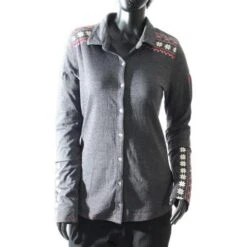 Alp-N-Rock Fair Isle Long Sleeve Button Down - Women's