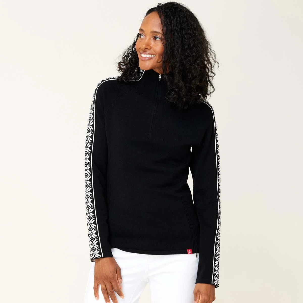 Krimson Klover Women's Slalom Zip Neck Sweater