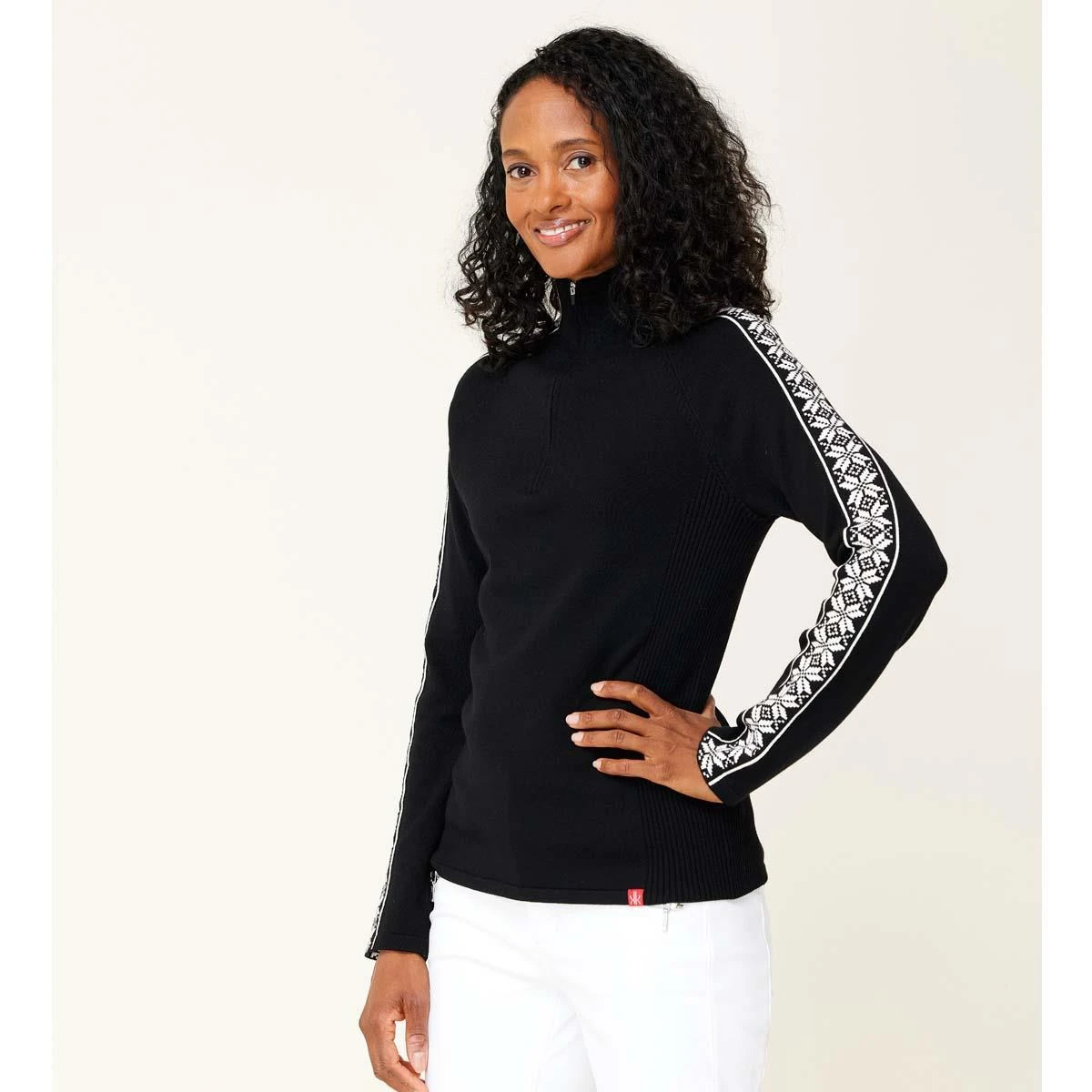 Krimson Klover Women's Slalom Zip Neck Sweater - Image 2