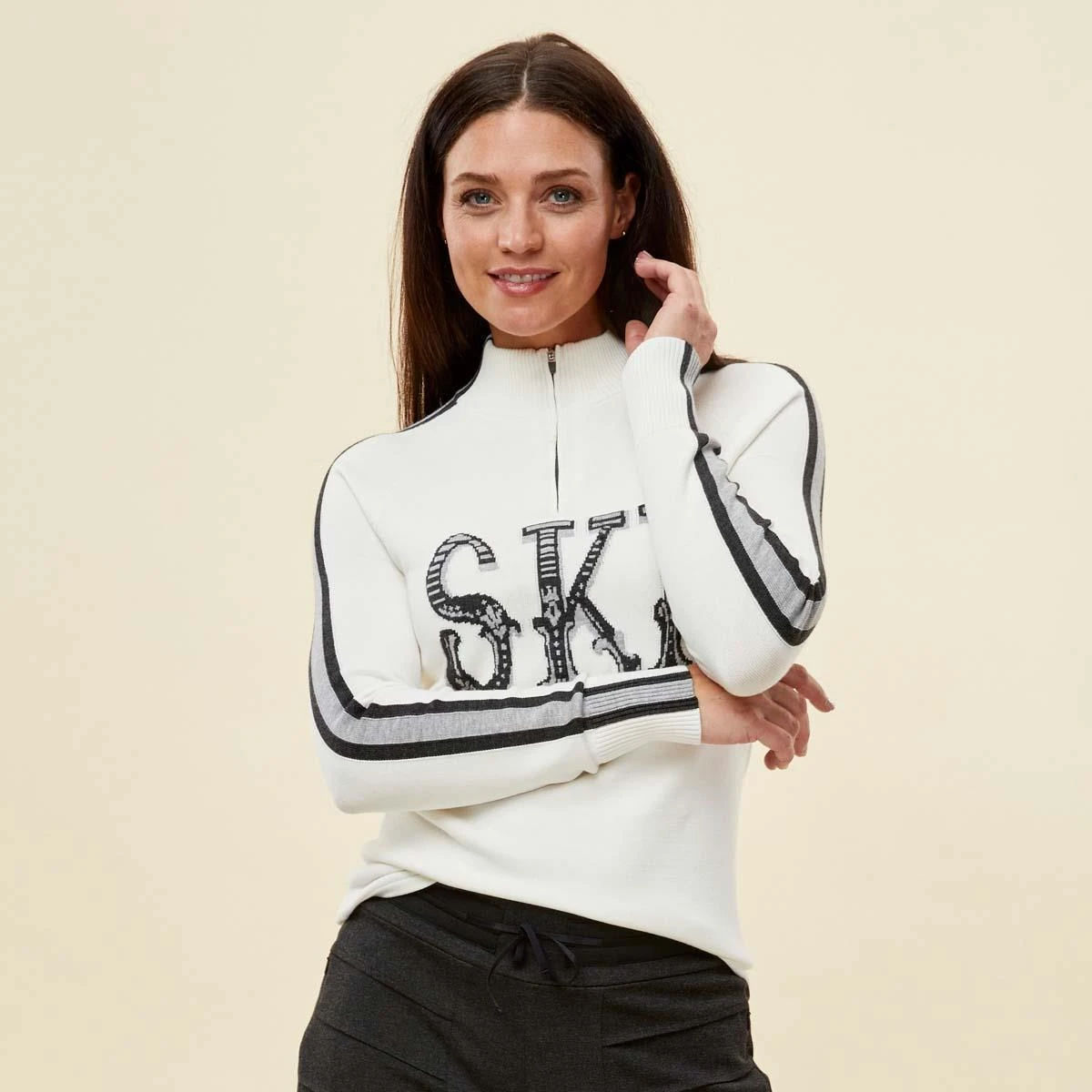 Krimson Klover Women's Cirque 1/4 Zip Base Layer Top Sweater - Image 3