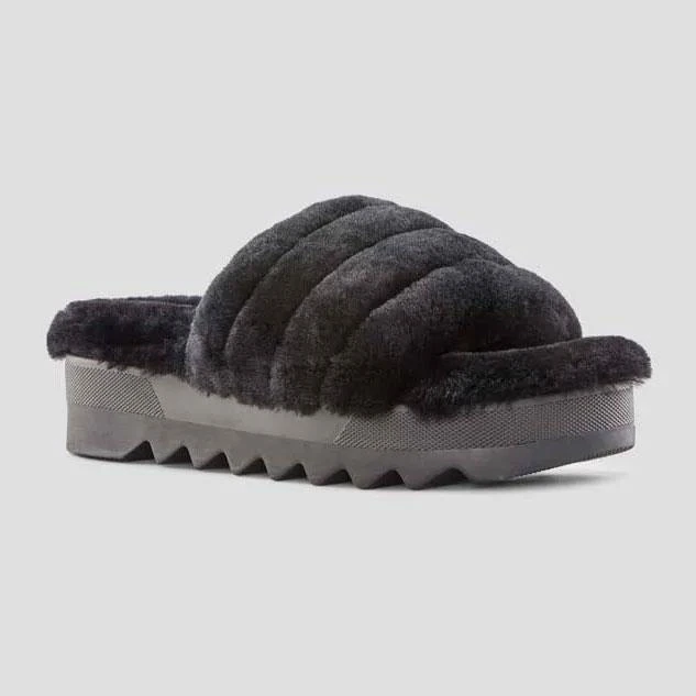 Women's Pozy Lambswool Sandal - Image 2