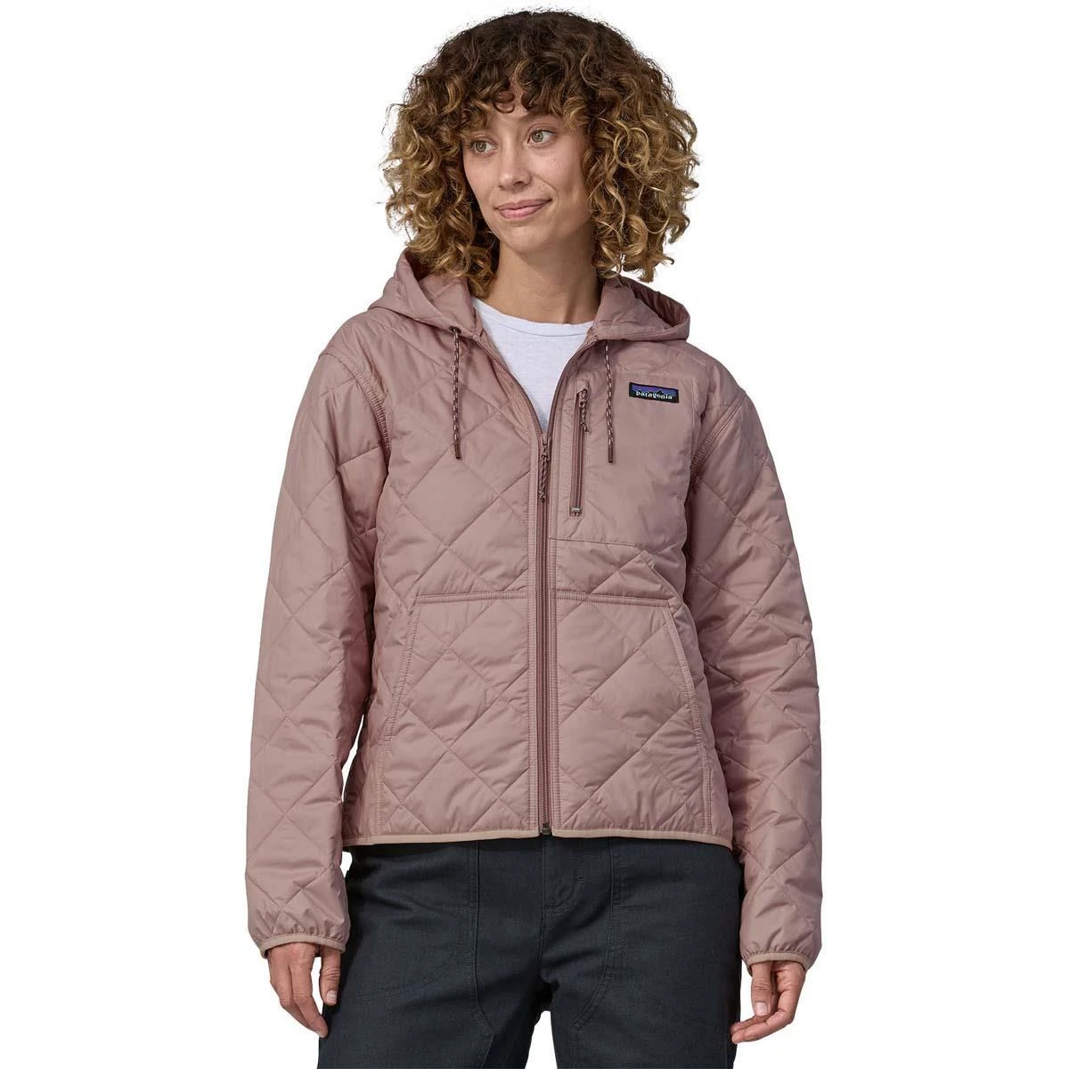 Patagonia Women's Diamond Quilted Bomber Hoody - Image 2