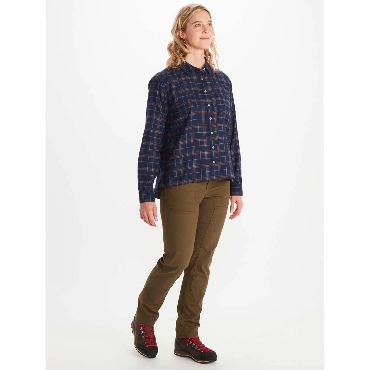 Marmot Women's Fairfax Boyfriend Midweight Flannel - Image 3