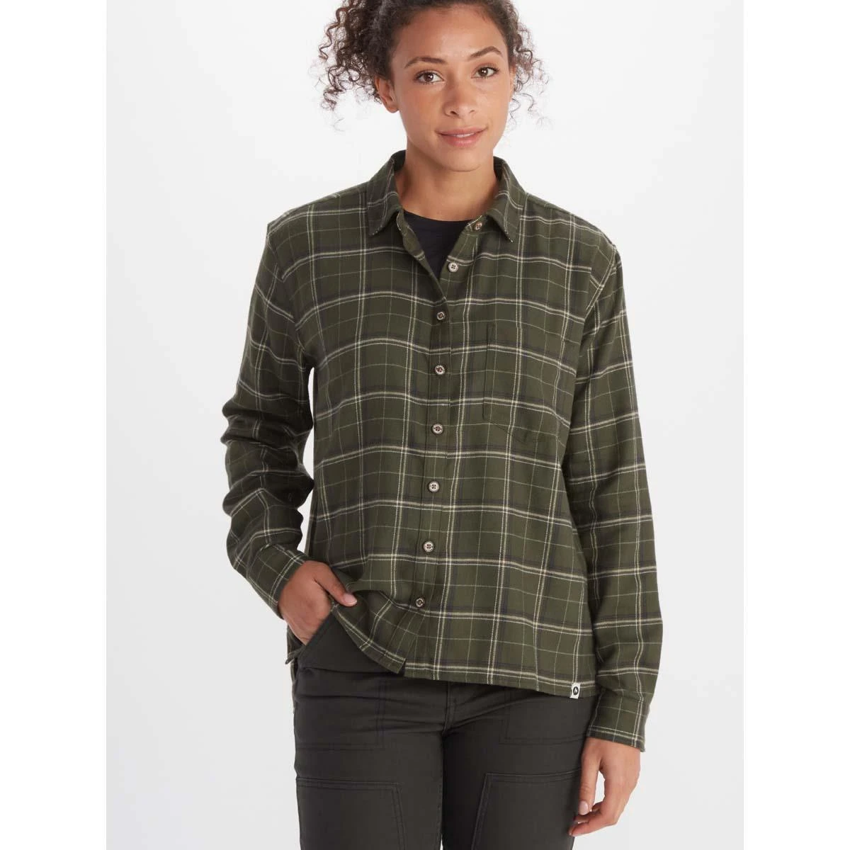 Marmot Women's Fairfax Boyfriend Midweight Flannel - Image 4