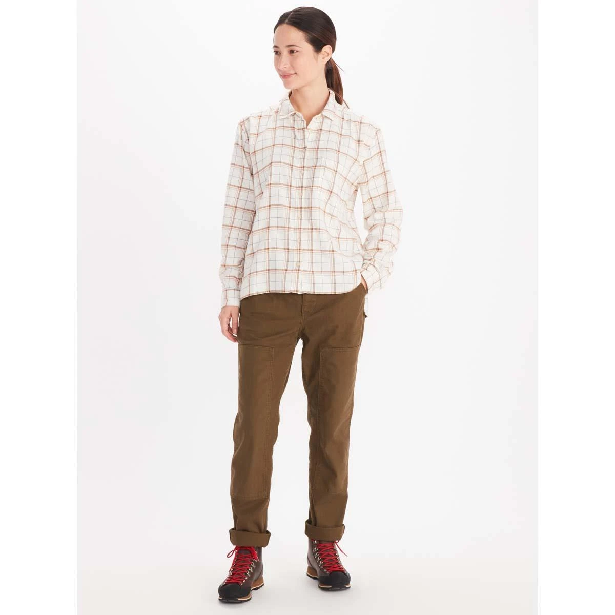 Marmot Women's Fairfax Boyfriend Midweight Flannel - Image 9