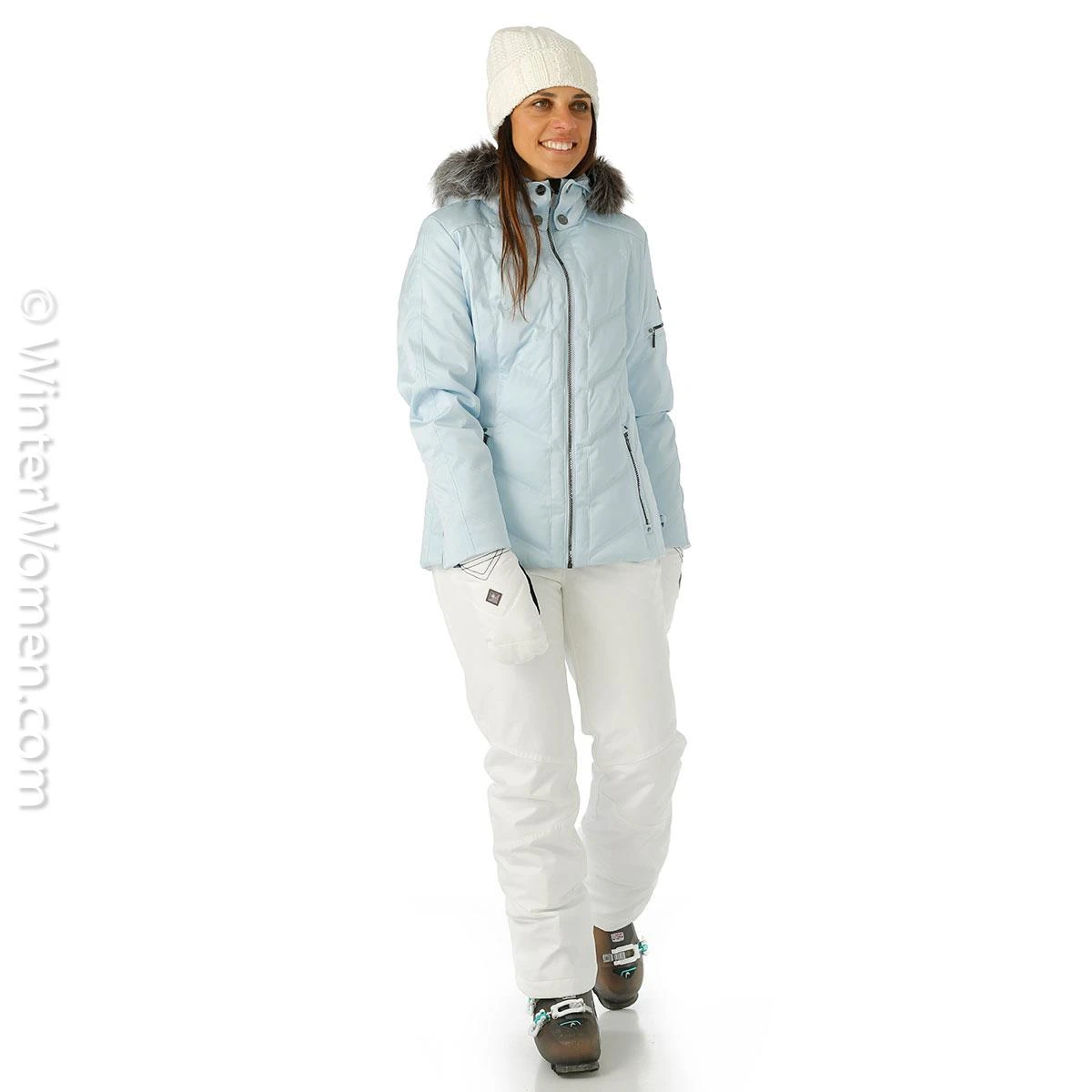 Nils Women's Cervinia Faux Fur Parka - Image 6