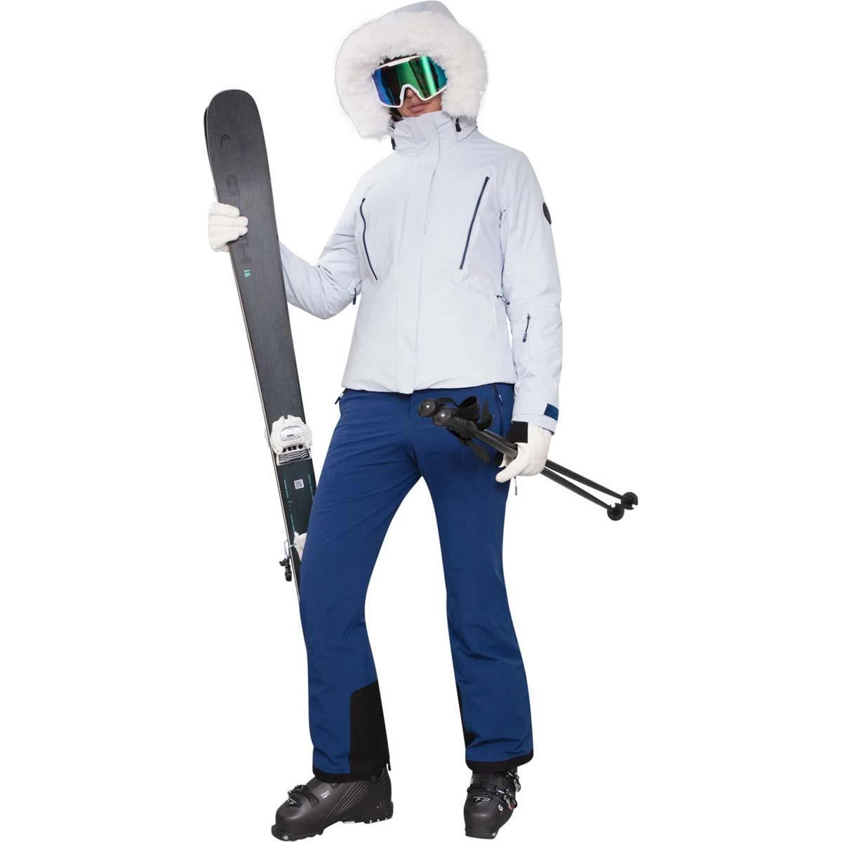 Obermeyer Women's Evelyn Jacket W/Faux Fur - Image 7