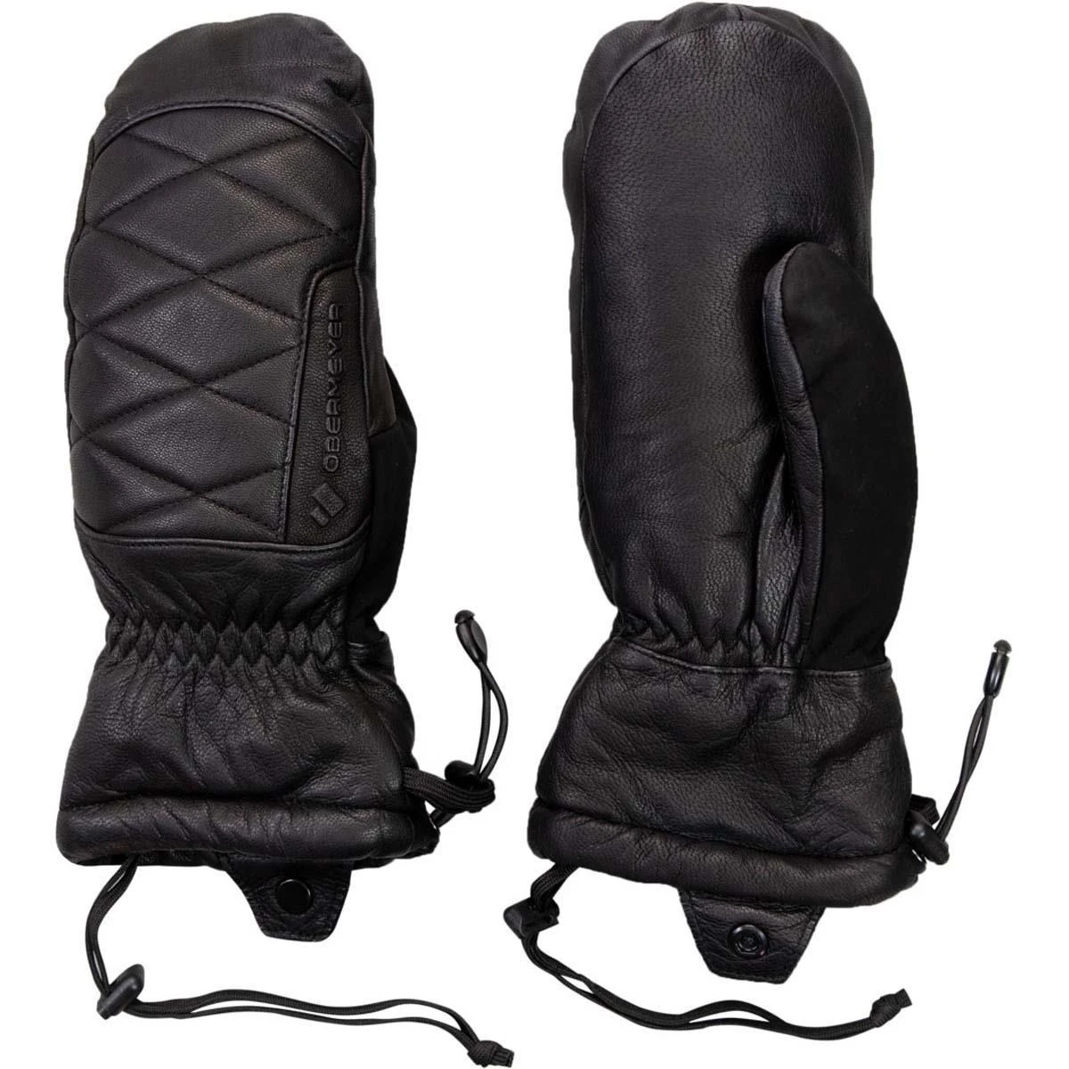 Obermeyer Women's Leather Down Mitten - Image 3