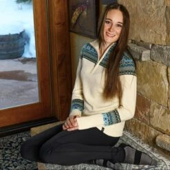 Neve Caroline 1/4 Zip Sweater - Women's